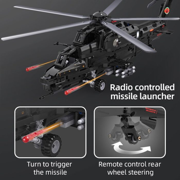 Cada 989pcs City Police Weapon RC Helicopter Aircraft Airplane Bricks Military Fighter 10 Building Blocks Toys 4 - LEPIN LEPIN Store