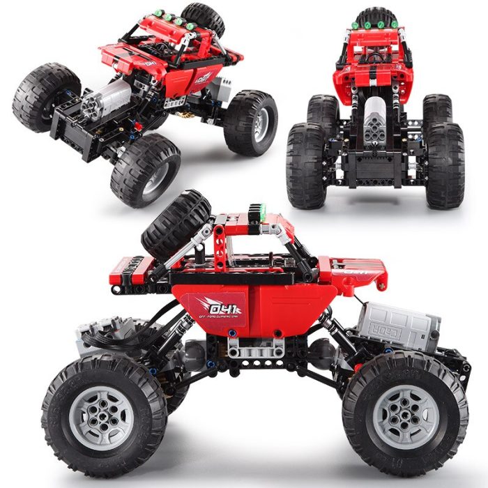 Cada City 489PCS 2 4Ghz All Terrain Off Road Climbing Trucks RC Racing Car Building Blocks 2 - LEPIN LEPIN Store