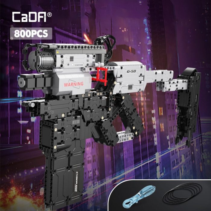 Cada SWAT Military Weapon G58 Submachine GUN Model Building Blocks City Police Compatible WW2 Pistol Bricks - LEPIN LEPIN Store