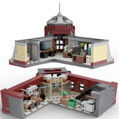 Customized 4743PCS Hot Selling Street View Model Moc Modular The Newspaper Building DIY ChildrenToyGift Christma Building 3 - LEPIN LEPIN Store