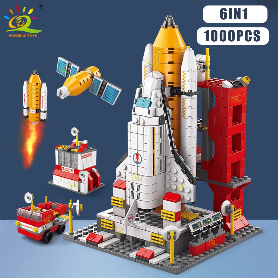 HUIQIBAO HQB742 Space Aerospace Launch Rocket LEPIN LEPIN Store