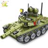 HUIQIBAO 324pcs Military 85 Main Battle Tank Building Blocks WW2 Army Soldier Figures Bricks Educational Toys - LEPIN LEPIN Store