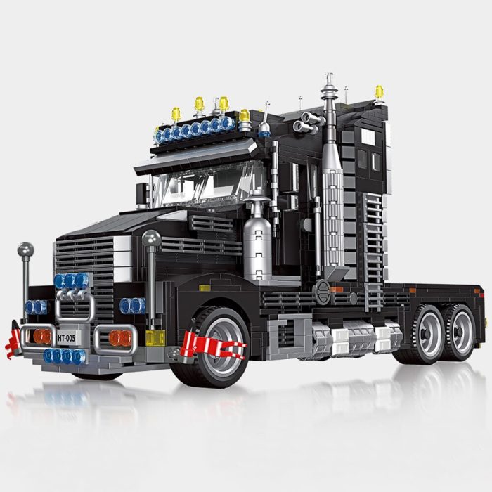 JIESTAR High tech Moc Heavy Truck Vehicle Engineering Car Bricks Technical Model Building Blocks Boys Toys 2 - LEPIN LEPIN Store