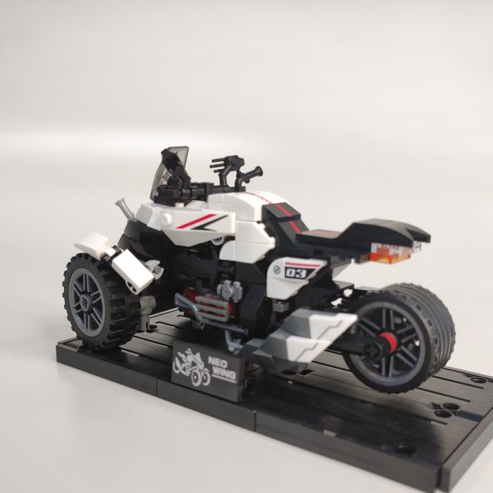 Jiestar High tech Moc Neowing Super Speed Racing Motorcycle Bricks Technical Model Building Blocks Kids Toys 1 - LEPIN LEPIN Store