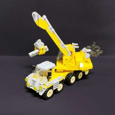 Jiestar Ideas Engineering Series Moc Wrecker Crane Truck Excavator Car Vehicle Brick Technical Model Building Blocks 5 - LEPIN LEPIN Store