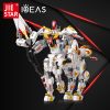 Jiestar Ideas Robots Moc Large Silver Wing Cavalary Iron Mecha Deformable Robots Brick Model Building Blocks - LEPIN LEPIN Store