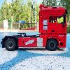 MOC Engineering Container Tractor Trailer Tower Head Dump Truck RC technology flat bed Trailer DIY Children - LEPIN LEPIN Store