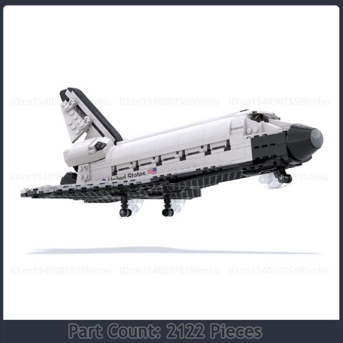 MOC Space Shuttle Model Building Block Small Particles Space Collection Series Science Education Toy Gift 3 - LEPIN LEPIN Store