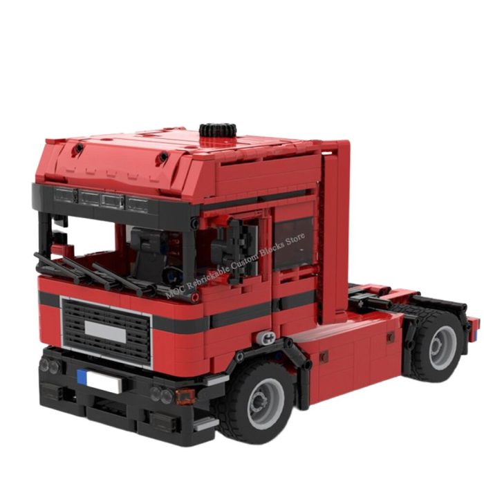 MOC engineering container tractor trailer tower head dump truck technology DIY ChildrenToy Christmas buildingBlocks BirthdayGift 1 - LEPIN LEPIN Store