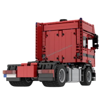 MOC engineering container tractor trailer tower head dump truck technology DIY ChildrenToy Christmas buildingBlocks BirthdayGift 2 - LEPIN LEPIN Store