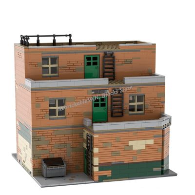 NEW 2541PCS MOC Hot Sale Street View Moc Modular Building Paddy s Pub DIY ChildrenToy Christmas 3 - LEPIN LEPIN Store