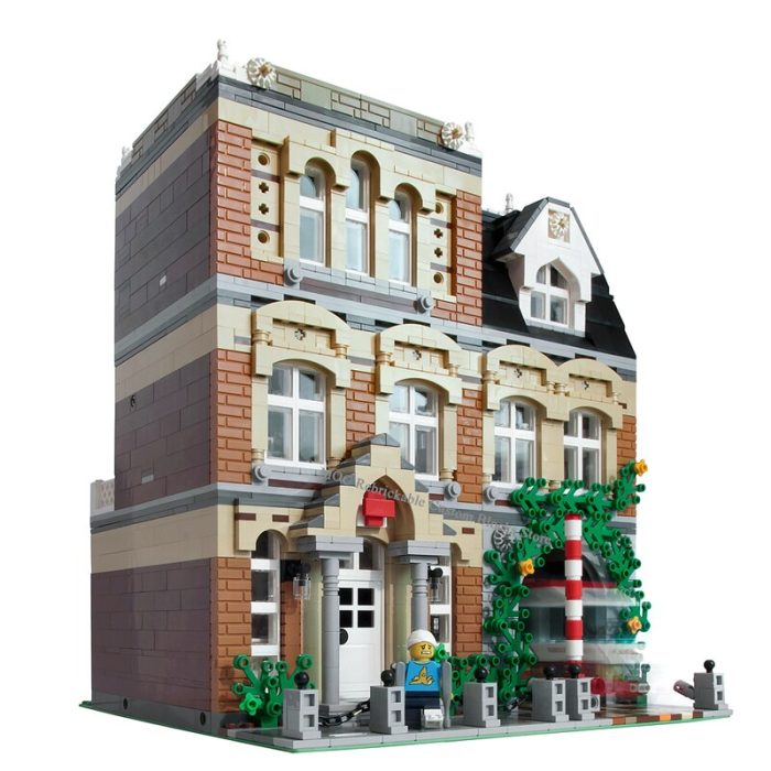 NEW 3036PCS MOC Hot Sale Street View Moc Modular Building Town Hospital DIY ChildrenToy Christmas building 2 - LEPIN LEPIN Store