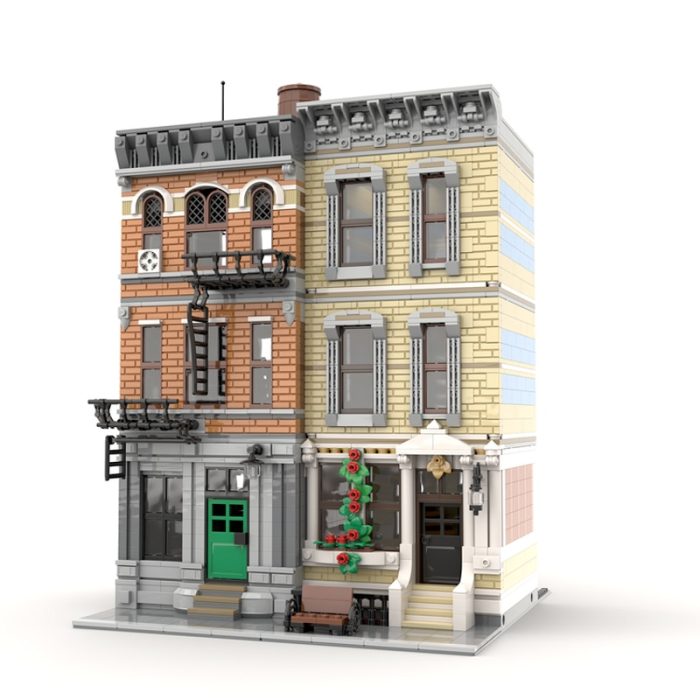 NEW 3173PCS MOC Hot Sale Street View Moc ModularBuilding New Block City DIY ChildrenToy Christmas Blocks - LEPIN LEPIN Store