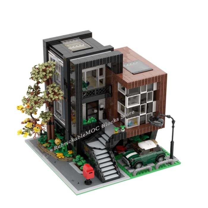 NEW 3294Pcs Hot Sale Street View Model Modular Building Haeunjae Villa DIY Children Toy Christmas Blocks 2 - LEPIN LEPIN Store