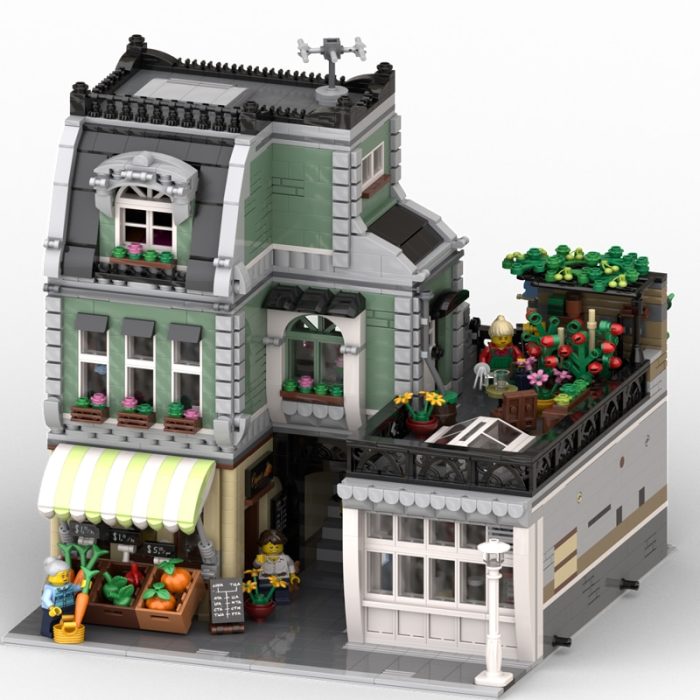 NEW 3627PCS Hot Sale Street View Moc Modular Building Carpenter s Shop DIY Children Toy Christmas - LEPIN LEPIN Store