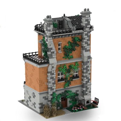 NEW 5286PCS MOC Hot Sale Street View Moc Modular Building old city hotel DIY ChildrenToy Christmas 2 - LEPIN LEPIN Store