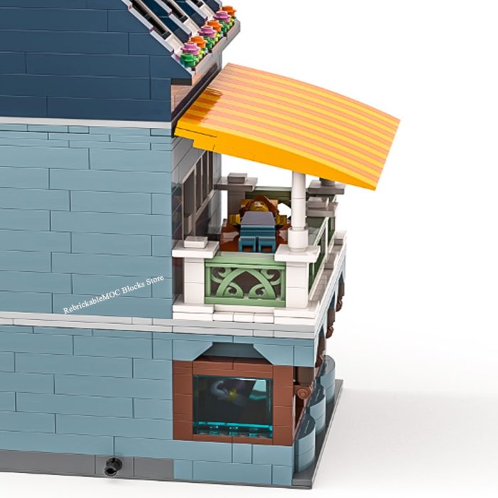 MOC Modular Building Hot Selling Street View Model Moc Modular Building Bookshop LEPIN LEPIN Store