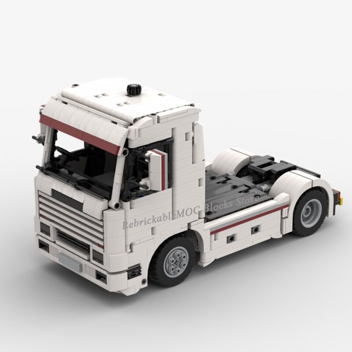 NEW MOC Scania G370Engineering Container Tractor Dump Truck trailer tower head technology DIY Children Toy Christmas 1 - LEPIN LEPIN Store