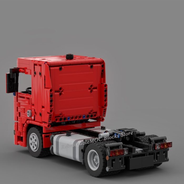 NEW MOC Scania G370Engineering Container Tractor Dump Truck trailer tower head technology DIY Children Toy Christmas 4 - LEPIN LEPIN Store