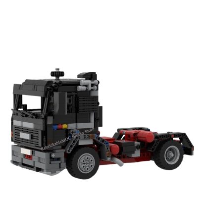 NEW MOC technology engineering container tractor dump truck trailer tower head DIY children stoys gift Christmas 2 - LEPIN LEPIN Store