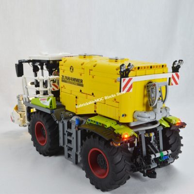 NEW Moc 1 17 RC Claas Xerion 4000 Saddle tractor Technology Trailer Farm DIY Children Toy 2 - LEPIN LEPIN Store