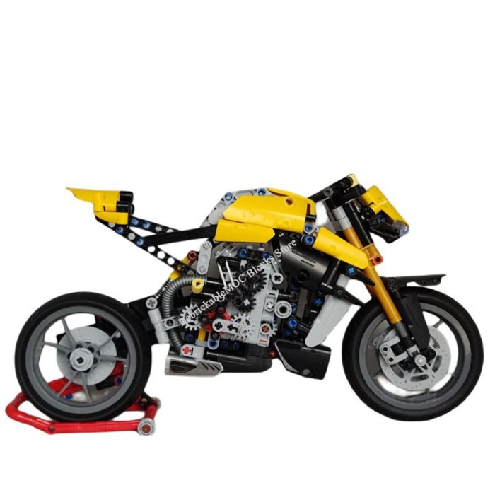 NEW classic city supercar motorcycle static version super racing technology car childrentoy Christmas building blocks MOC 2 - LEPIN LEPIN Store