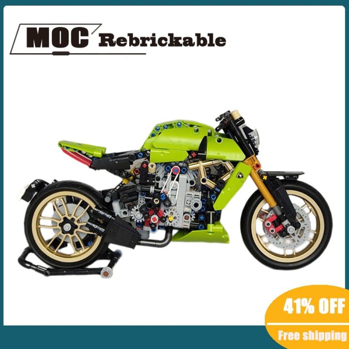 NEW classic city supercar motorcycle static version super racing technology car childrentoy Christmas building blocks MOC - LEPIN LEPIN Store