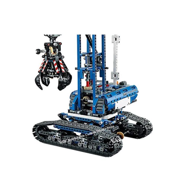 New 1400PCS MOC technology Remote Control Crawler Crane Model DIY ChildrenToy Christmas building Blocks Birthday Gift 3 - LEPIN LEPIN Store