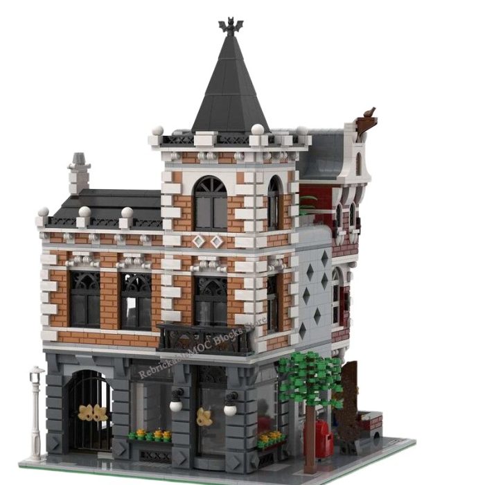 New 2852PCS Hot Sale Street View Moc Modular Building Law Firm Model DIY Children sToys Birthday 1 - LEPIN LEPIN Store