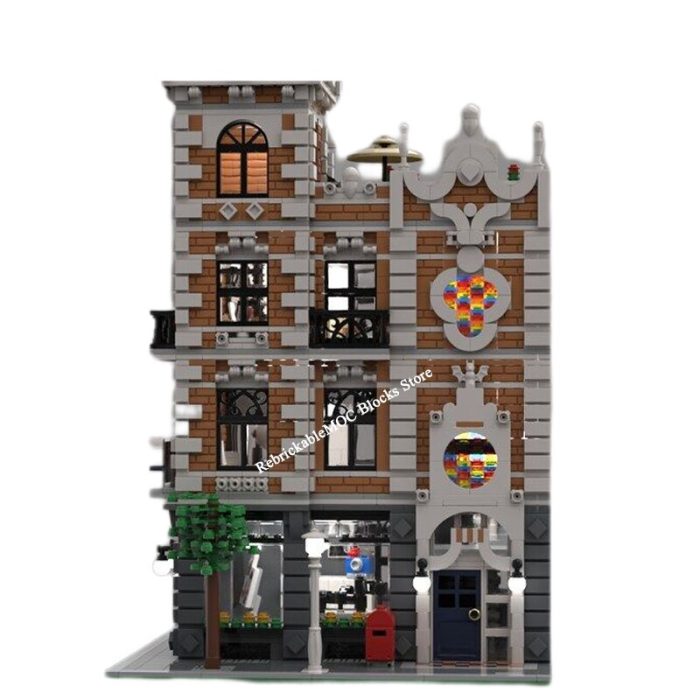 New 3443PCS Hot Sale Street View Moc Modular Architecture Photo Studio DIY Children Toys BirthdayGift Christmas 1 - LEPIN LEPIN Store