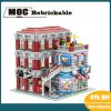 New 3864PCS Hot Sale Street View Moc Modular Camera Shop Pastry Shop and House DIY Children - LEPIN LEPIN Store