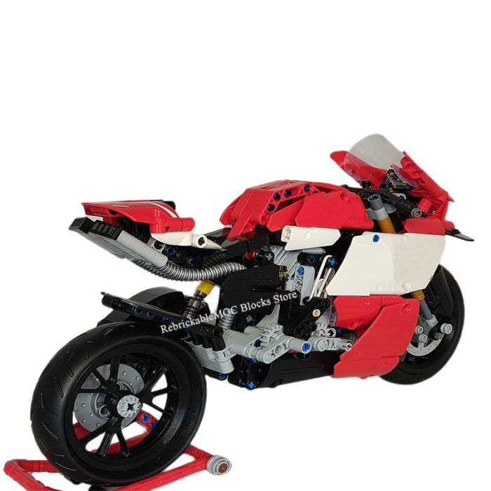 New technology Panigale motorcycle sports car model DIY children s toys birthday gift Christmas building blocks 1 - LEPIN LEPIN Store