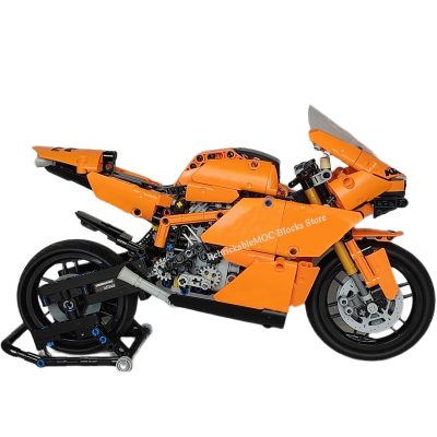 New technology Panigale motorcycle sports car model DIY children s toys birthday gift Christmas building blocks 4 - LEPIN LEPIN Store