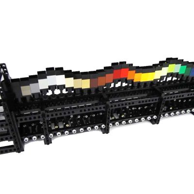 Rainbow Wave GBC MOC building block creative children s gift toy rainbow Mocha education model science 4 - LEPIN LEPIN Store