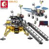 SEMBO 1098pcs City Rockets Space Shuttle Mars Rover Model Building Blocks Kits Assemble Bricks Diy Educational - LEPIN LEPIN Store