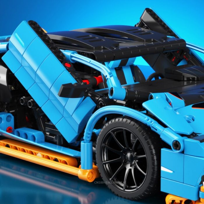 SEMBO 1261PCS RC Super Car Remote Control Racing Car Building Blocks App Controlled Hyper Car Sports 3 - LEPIN LEPIN Store