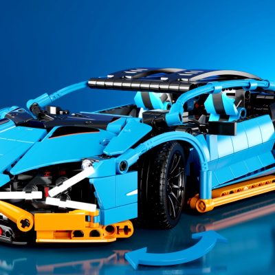 SEMBO 1261PCS RC Super Car Remote Control Racing Car Building Blocks App Controlled Hyper Car Sports 4 - LEPIN LEPIN Store