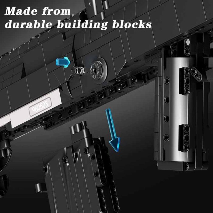 SEMBO 1601PCS Gun Building Blocks Model Weapon Military City Bricks Gifts Toys For Children And Adults 2 - LEPIN LEPIN Store