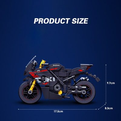 SEMBO 326PCS Racing Motorcycle Superbike Building Blocks Vehicle Model Motorbike Compatible Bricks Playsets Toys Gifts 4 - LEPIN LEPIN Store