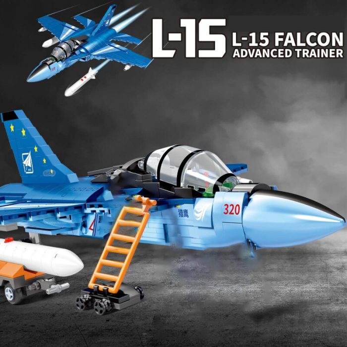 SEMBO BLOCK 793PCS Fighter Bombing Airplane Building Blocks Airforce Navy Jet World War Army Compatible Toys 1 - LEPIN LEPIN Store