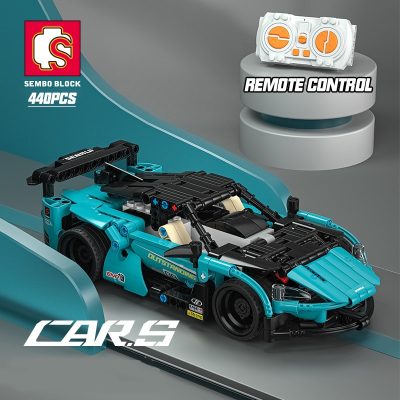 SEMBO BLOCK TECHNICAL RC Car Sports Car Building Blocks STEM Collectible Model Kits Supercar Bricks Young - LEPIN LEPIN Store