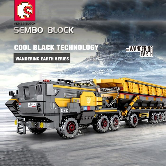 SEMBO Military Vehicle Truck Soldiers Army Building Blocks Set Toys Pretend War Action Roleplay Gift For 1 - LEPIN LEPIN Store