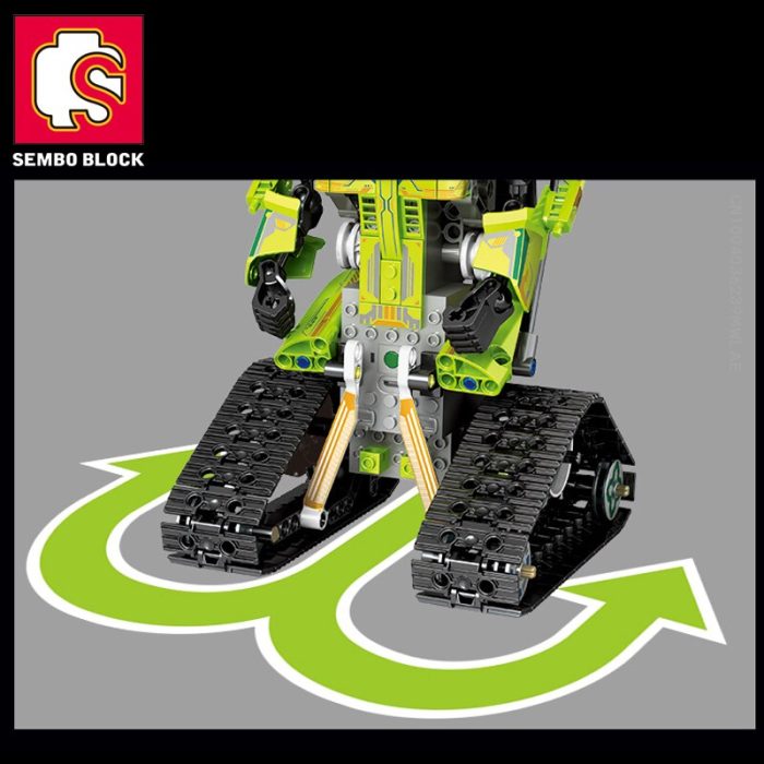 SEMBO TECHNICAL 4 in 1 Toys Deformation Robot Vehicle Transformer Car Automobile RC Building Blocks STEM 4 - LEPIN LEPIN Store