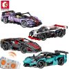 SEMBO TECHNICAL RC Car App Controlled Racing Sports Car Building Kits Blocks Bricks Supercar Vehicle Gifts - LEPIN LEPIN Store