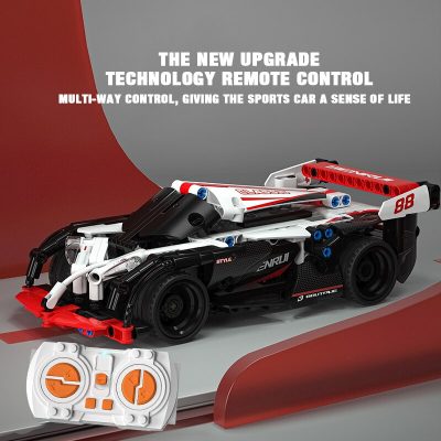 SEMBO TECHNICAL RC Car Sports Car APP Programming Building Kits Blocks Bricks Supercar Vehicle Gifts Young 2 - LEPIN LEPIN Store