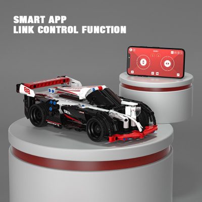 SEMBO TECHNICAL RC Car Sports Car APP Programming Building Kits Blocks Bricks Supercar Vehicle Gifts Young 3 - LEPIN LEPIN Store