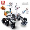 Sluban 288Pcs Aviation Lunar Lander Curiosity Rover Building Blocks DIY Model Urban Mars Probe Vehicle Space - LEPIN LEPIN Store