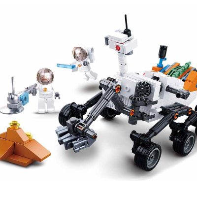 Sluban 288Pcs Aviation Lunar Lander Curiosity Rover Building Blocks DIY Model Urban Mars Probe Vehicle Space 3 - LEPIN LEPIN Store