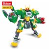 Sluban DIY Mobile City Mech Alpha Building Blocks Doom Beam Armor Warrior Robot Model Assembled Educational - LEPIN LEPIN Store