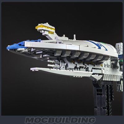 Space Plan Moc Munificent class Star Frigate Building Blocks Starfighter DIY Assembly Bricks Creative toys Model 4 - LEPIN LEPIN Store